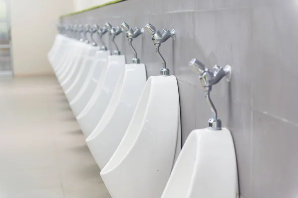 Urinoir Het Toilet Van Een Restaurant — Stockfoto