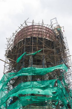 Tayland yüksek su kule inşa.