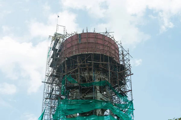Construir Una Torre Agua Alta Tailandia —  Fotos de Stock