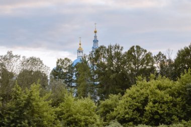 Spaso-Blachernae manastırı. Dedenevo, Dmitrov bölgesi, Moskova bölgesi, Rusya