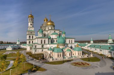 Diriliş Manastırı ya da Yeni Kudüs Manastırı. Istra, Moskova bölgesi, Rusya