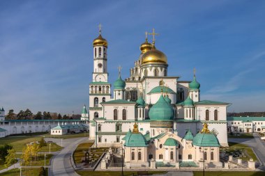 Diriliş Manastırı ya da Yeni Kudüs Manastırı. Istra, Moskova bölgesi, Rusya