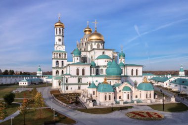 Diriliş Manastırı ya da Yeni Kudüs Manastırı. Istra, Moskova bölgesi, Rusya