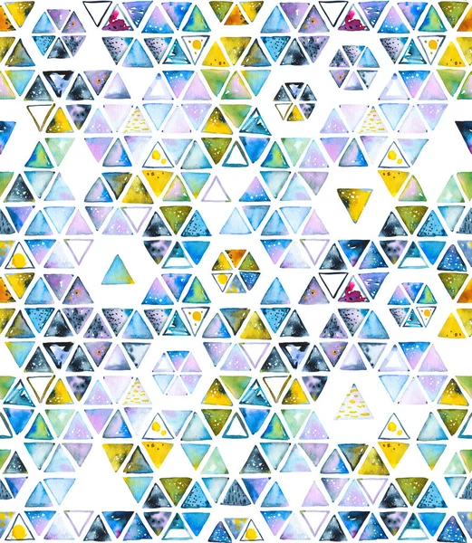 Padrão Sem Costura Com Triângulos Geométricos Abstratos Favo Mel Abelha — Fotografia de Stock