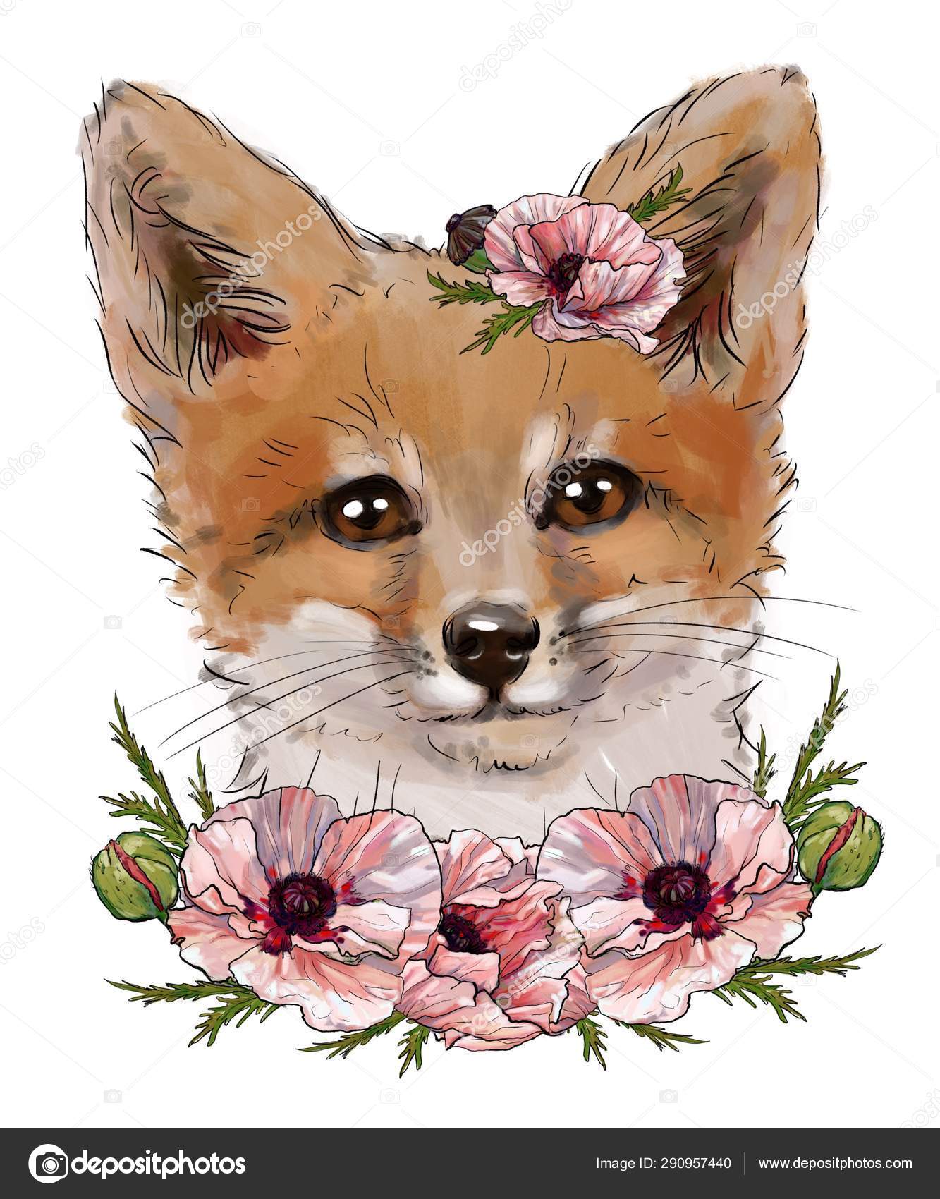 BEAUTIFUL RED FOX GLOSSY POSTER PICTURE PHOTO PRINT cute adorable wild 2081 