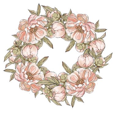 düğün dekor, şakayık çerçeve, çelenk, çiçek çelenk, dekorasyon