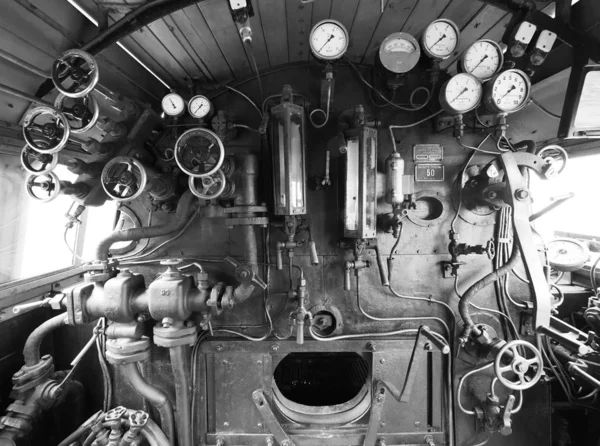 Eski buhar tren kabin