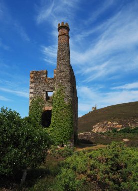 Cornwall'daki madenler gün ışığında