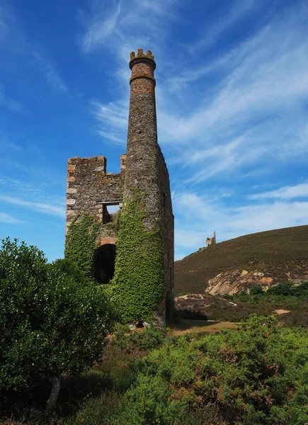 Cornwall'daki madenler gün ışığında