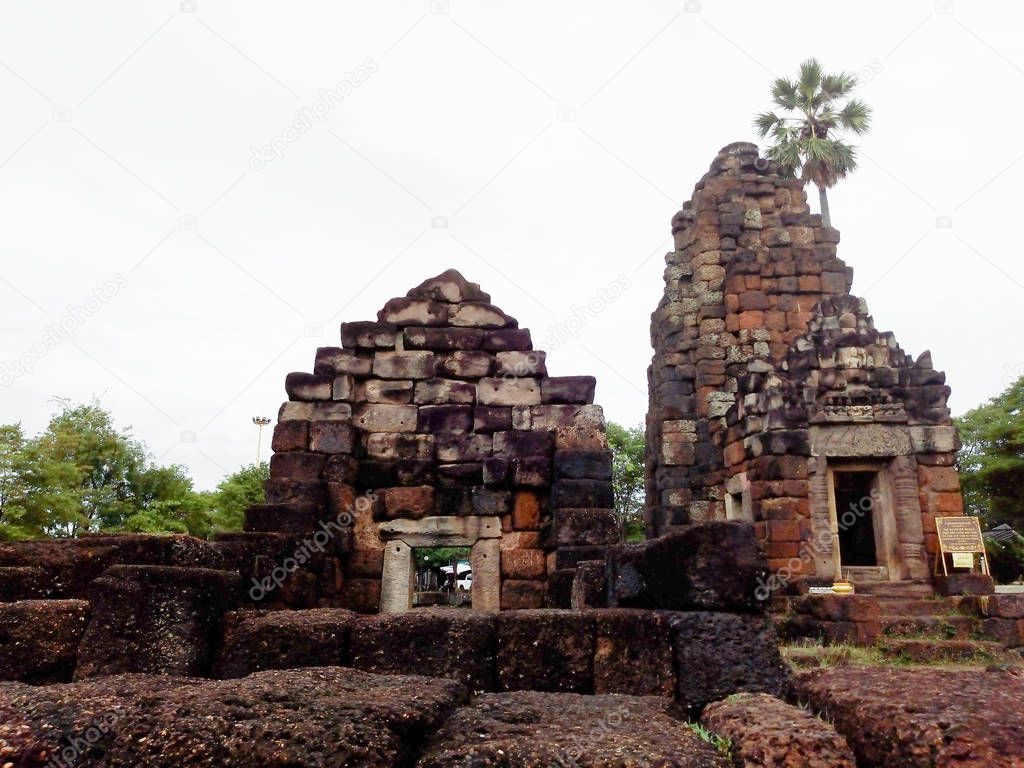 (Prang ku) Ancient stone castle
