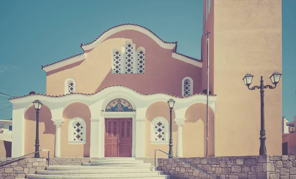 Greek Orthodox Church Mediterranean Kos Island Kefalos Village — Stock Photo, Image