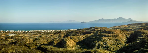 エーゲ海の風景です ギリシャのコス島からの眺め — ストック写真