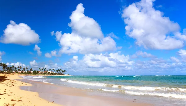 Sandy Beach Dominik Cumhuriyeti — Stok fotoğraf