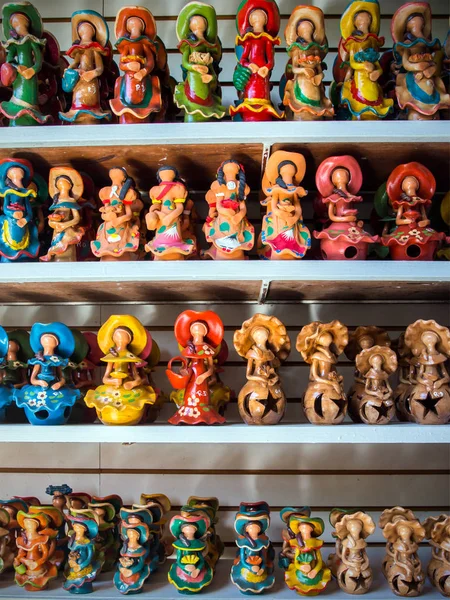 Souvenir Tradizionali Ceramica Nella Repubblica Dominicana — Foto Stock