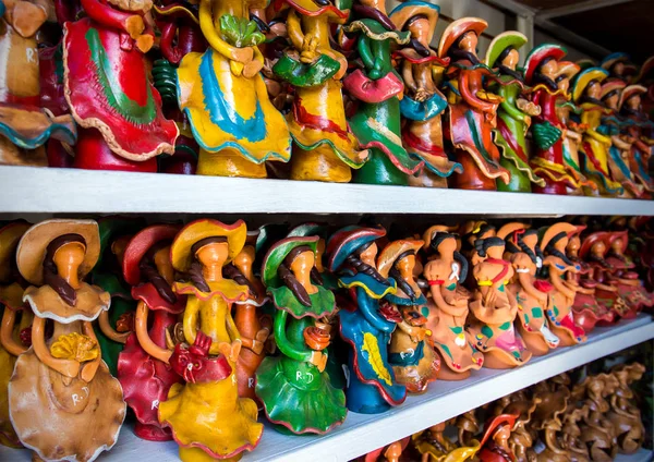 Traditionele Keramische Souvenirs Dominicaanse Republiek — Stockfoto
