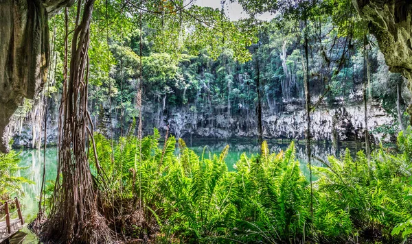 Cenote Santo Domingo Repubblica Dominicana — Foto Stock