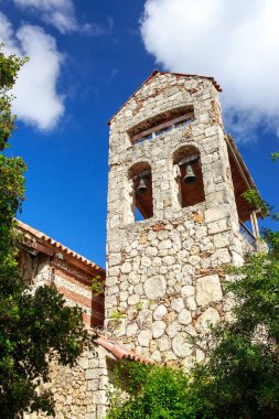 Çan kulesinde Casa de Campo Köyü, Dominik Cumhuriyeti