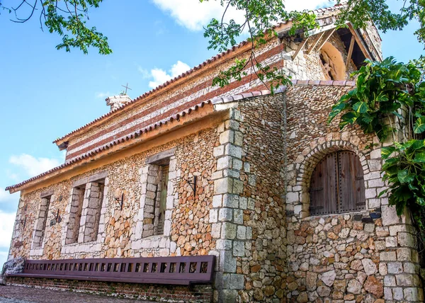 Beautiful Small Church Casa Campo Village Dominican Republic — Stock Photo, Image