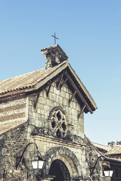 Beautiful Small Church Casa Campo Village Dominican Republic — Stock Photo, Image