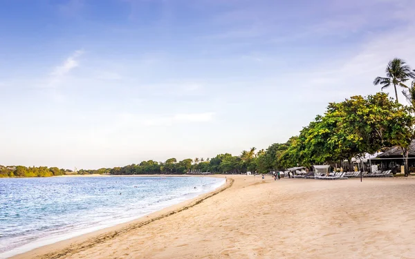 Bali Indonesia Aprile 2018 Spiaggia Paradisiaca Sull Isola Bali Nusa — Foto Stock