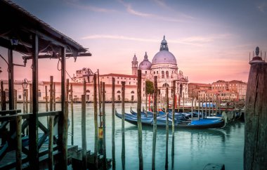Santa Maria della Salute Katedrali gündoğumu, Venedik