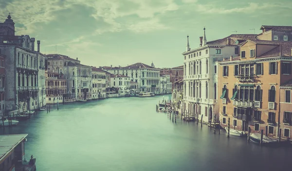 Paesaggio Del Canal Grande Nell Antica Venezia — Foto Stock