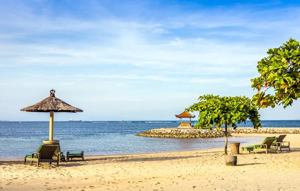 砂の楽園インドネシア バリ島ヌサドゥアのビーチ — ストック写真