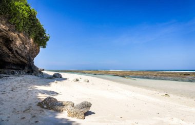 Endonezya Bali adasında güzel Pandawa beach