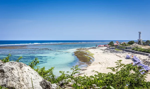 Spiaggia di Pantai Pandawa sull'isola di Bali — Foto Stock