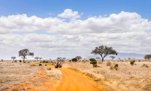 Ruta de safari en Kenia — Foto de Stock