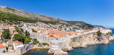 Dubrovnik eski şehir panoraması, Hırvatistan