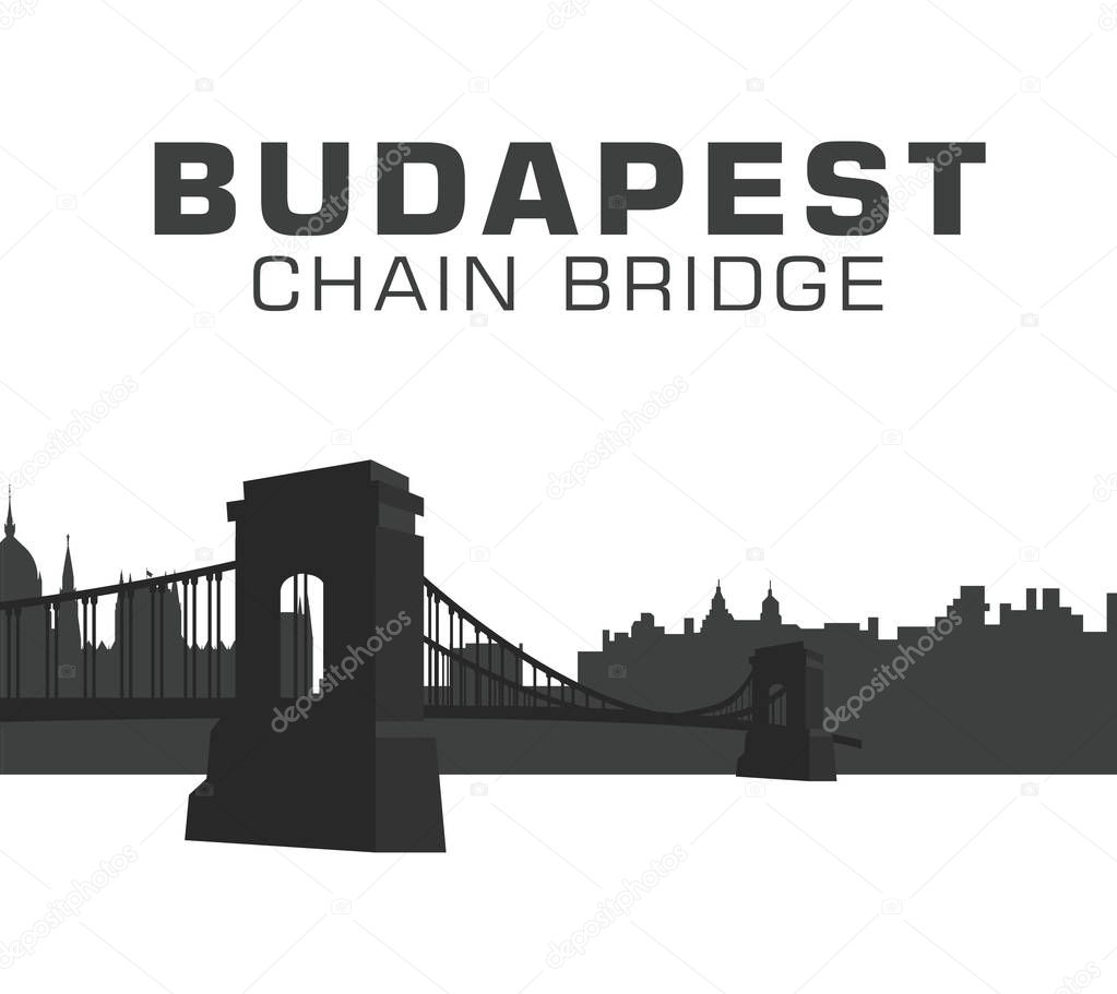 Chain Bridge Budapest, Hungary