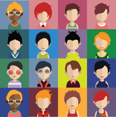 Dizi farklı avatarlar