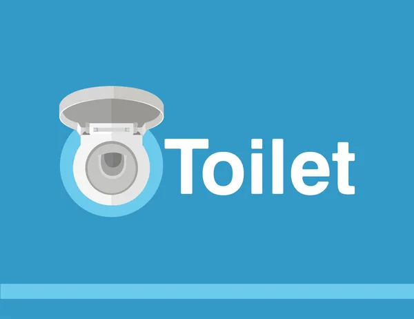 Signe Toilette Illustration Vectorielle — Image vectorielle