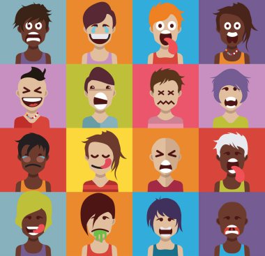 Dizi farklı avatarlar