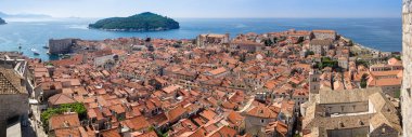 Şehir Surlarından Dubrovnik manzarası