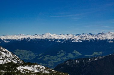 Karwendel'den Smokin Alpleri'ne manzara.