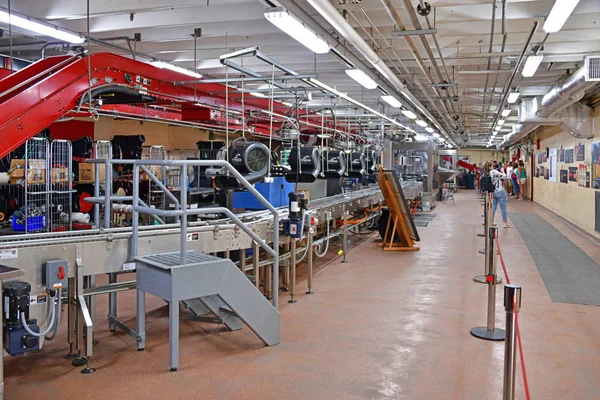 Maker Mark Distillery Loreto Kentucky Usa Production Line September 2019 — Stock Photo, Image