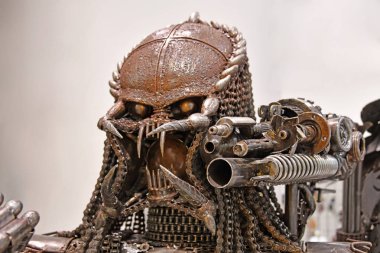 Kalifano Forum Dükkanları Las Vegas Nv, Usa 10-3-18 fosil, mineral, kristal, geri dönüşümlü metal sanatı ve daha birçok alanda uzmanlaşmıştır..