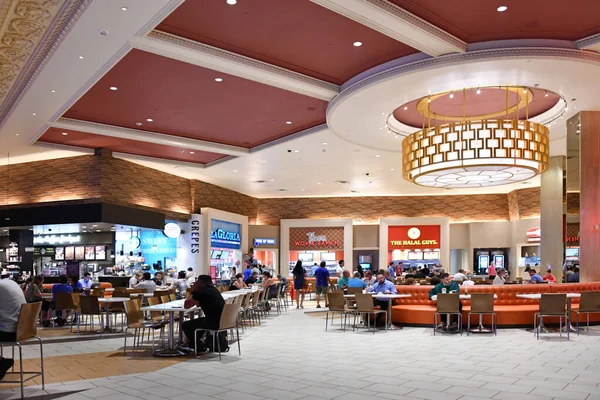 Las Vegas Usa Forum Food Court Στο Caesars Palace Είναι — Φωτογραφία Αρχείου