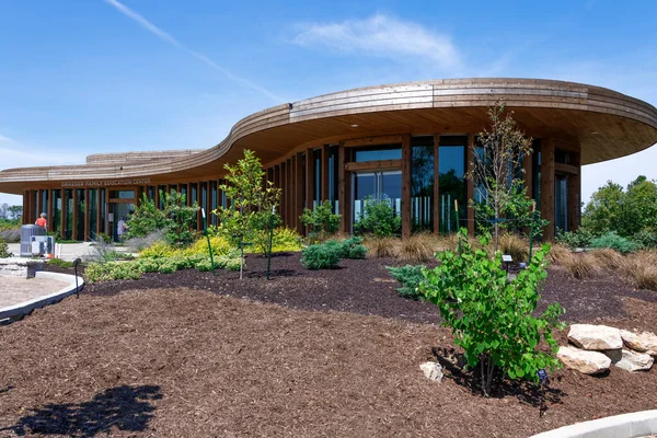 Louisville Usa Graeser Family Education Center Building Part Waterfront Botanical — Stock Photo, Image