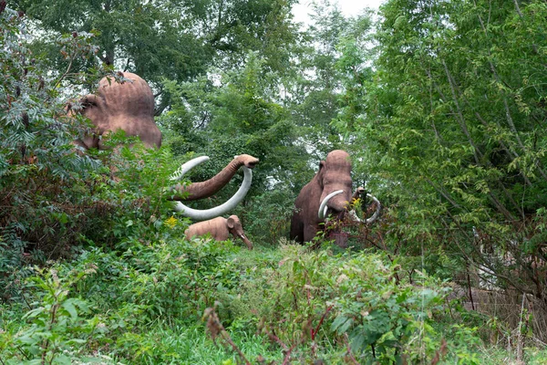 Cave City Kentucky Estados Unidos Dinosaur World Gran Destino Aire — Foto de Stock