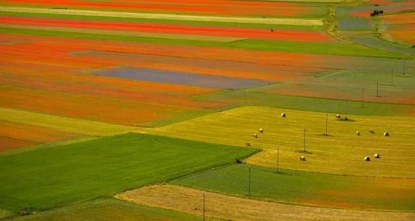 Castelluccio Norcia Talya — Stok fotoğraf