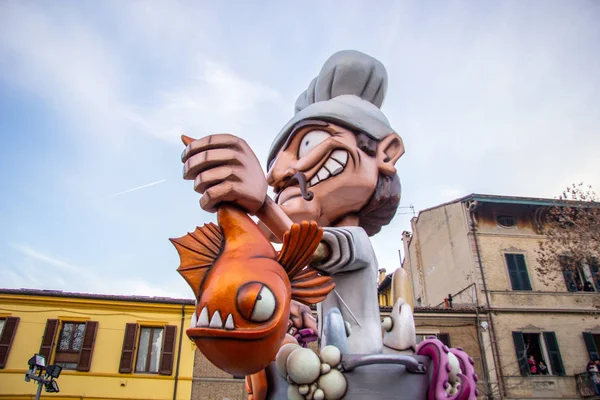 Carnaval Fano Italie — Photo
