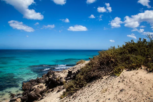 Grandes Playas Corralejo Fuerteventura Canary Islands Spain — 스톡 사진