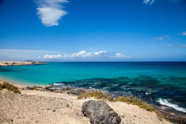 Grandes Playas Corralejo Fuerteventura Canary Islands Spain — 스톡 사진