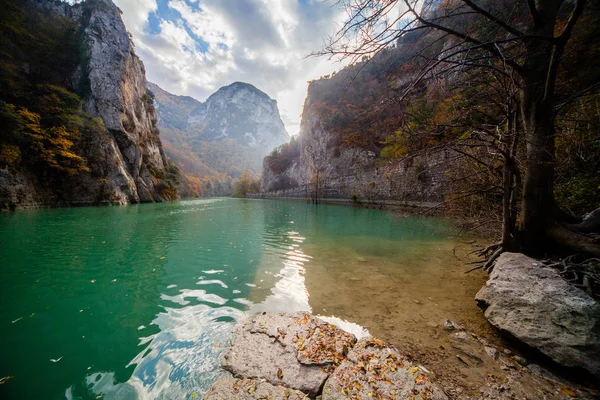 Natural Reserve Furlo Gorge Marche Italy — Stock Photo, Image