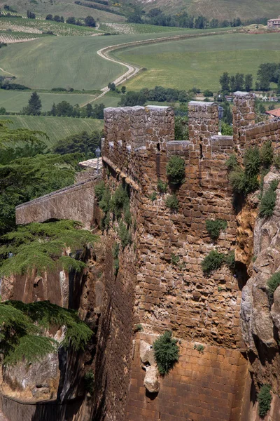 Szczegóły Starożytne Miasto Orvieto — Zdjęcie stockowe