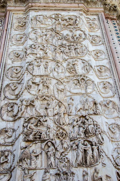 Catedral Duomo Orvieto Umbria Itália — Fotografia de Stock