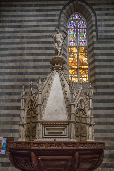 Kathedraal Duomo Van Orvieto Umbrië Italië — Stockfoto